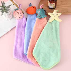 Cartoon fruit series edge hand towel - Image 3