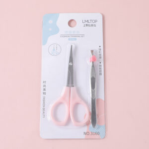 Eyebrow trimmer set-pink - Image 1