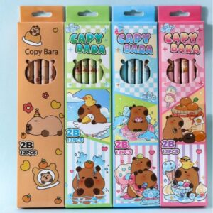Capybara Series – 3697 Pencils 12pcs - Image 1