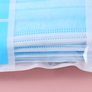 Disposable Protective Face Mask Blue 20pcs - Image 3