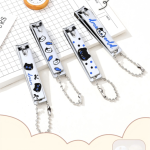 Portable Carbon Steel Nail Clipper Flat Tip 761AF - Image 1