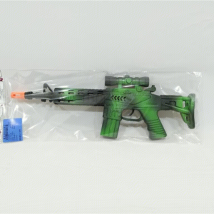 Spray-Painted Green Flint Gun 8368B-1 - Image 1