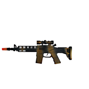 Spray-Painted Gold Flint Gun 8368C - Image 1