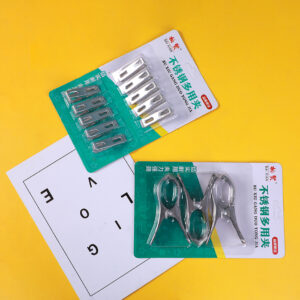 007 Stainless steel drying clip 10pcs - Image 4