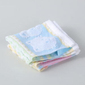 Three rabbit square towel 25x25-315 - Image 3