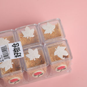 Square Bottle Maple Leaf Toothpicks - 7463 - Image 3