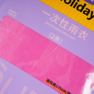 Journey Series - Disposable Raincoats 2pcs L-024 - Image 3