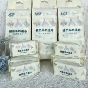 Elephant Mini 8-Pack Wet Wipes 8pcs-xx1-6 - Image 1