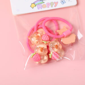 Frosted Series Children's Hair Ties 4pcs - Image 3