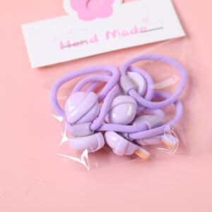Cartoon Series Children's Hair Ties 6pcs-4 - Image 3