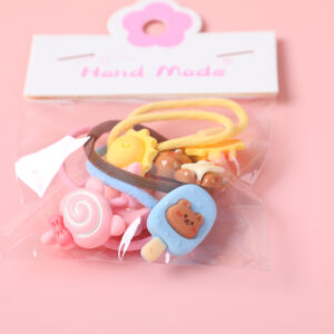 Cartoon Series Children's Hair Ties 6pcs-6 - Image 3
