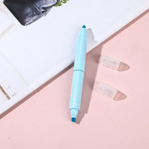 Triangle double head floral highlighter - sky blue(1 PC) - Image 5