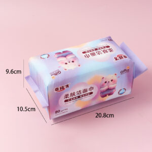 Dual-Use Soft Facial Cleansing Towel (Dry and Wet)-3317 - Image 2