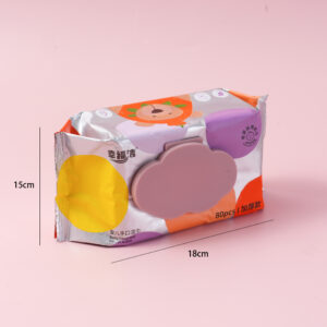 Baby Hand and Mouth Wipes80pcs-0268 - Image 2