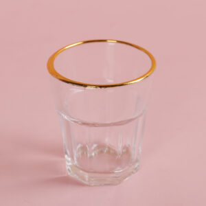 Gold-Rim Glass(with inner box) RC013 – 50ml - Image 1