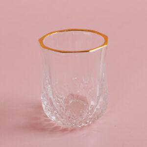 Gold-Rim Glass R(with inner box)C027 – 60ml - Image 1