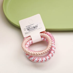 Smiley Face Hair Ties 3pcs - Image 2