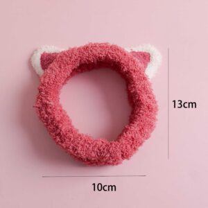 Two-Tone Cat Ear Headband - Teal-2 - Image 3