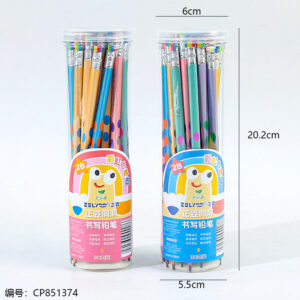 ZL448 Zhengzi colorful eraser and 2B pencil 1*8 - Image 3