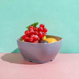 Square wheat straw bowl-818-7 - Image 4