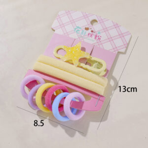 Starfish Hair Accessories Set 9pcs - Image 3