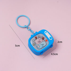 Pig Colorful Four-Link TV Keychain - Image 2