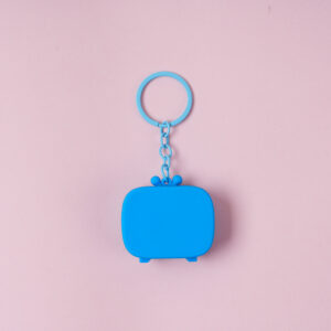 Pig Colorful Four-Link TV Keychain - Image 3