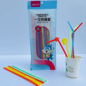 paper-wrapped bubble tea straw y7496 - Image 1