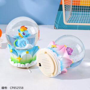 8K016 Colorful Cloud Little Pony Light Crystal Ball - Image 4