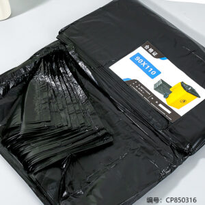 90*110 flat mouth large garbage bag /50 pieces - Image 2