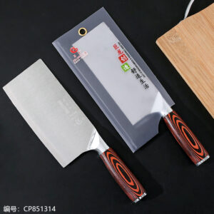 766 Colorful wood lightweight kitchen knife - Image 1