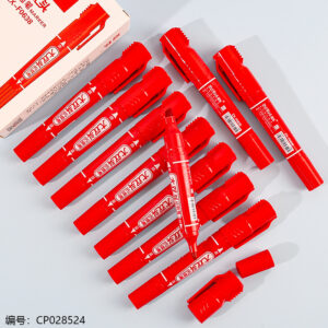 Large red double-end marker 10pcs-0638 - Image 2