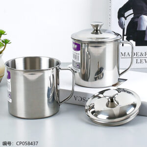304#Classic 10cm Mug with Lid - Image 1