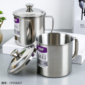 304#Classic 10cm Mug with Lid - Image 2