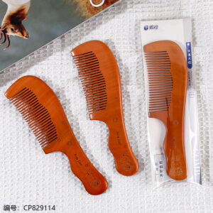 M3100A Cartoon Wooden Comb1*12 - Image 1