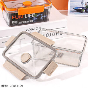 24534 Transparent rectangular fresh-keeping box 920ML - Image 2