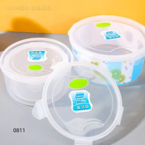 Round fresh-keeping box 3pcs set-0811 - Image 3
