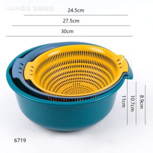 6719 Set Drainage basket rice sieve - Image 2