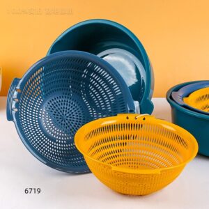 6719 Set Drainage basket rice sieve - Image 3