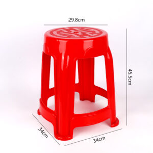 408 Plastic Round Stool - Image 2