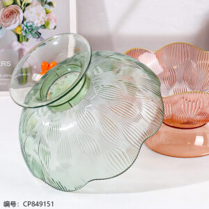 713 Dazzling Colorful Fruit Plate w/base - Image 2