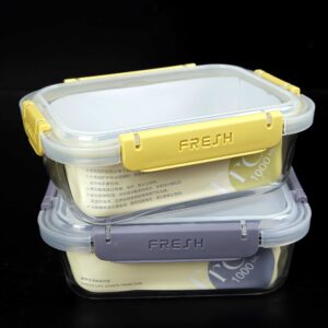 Rectangular fresh-keeping box 1000ml-1602 - Image 1
