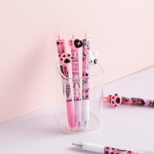 Pink feast erasable gel pen-blue 0.5-5519C(1 PC) - Image 3