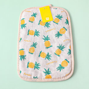 Cotton and linen pineapple heat insulation pad 17*25 - Image 3
