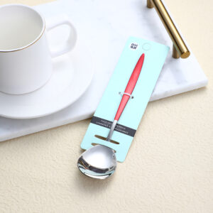 Spanish red No. 2 round spoon - Image 3