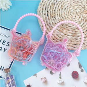 Colorful Crown Hair Ties with Handle - Image 1