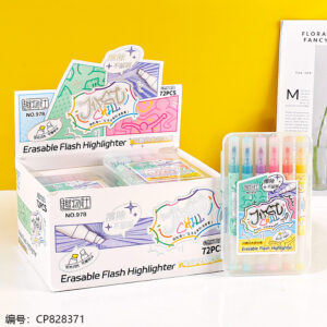 978-6 Erasable Glitter Highlighter 1*12 - Image 1