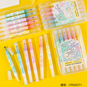 978-6 Erasable Glitter Highlighter 1*12 - Image 2