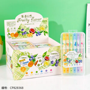916-6 Fruit Scented Highlighters 1*12 - Image 1