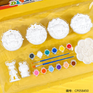 Painted plaster painting toy 388-228 - Image 2